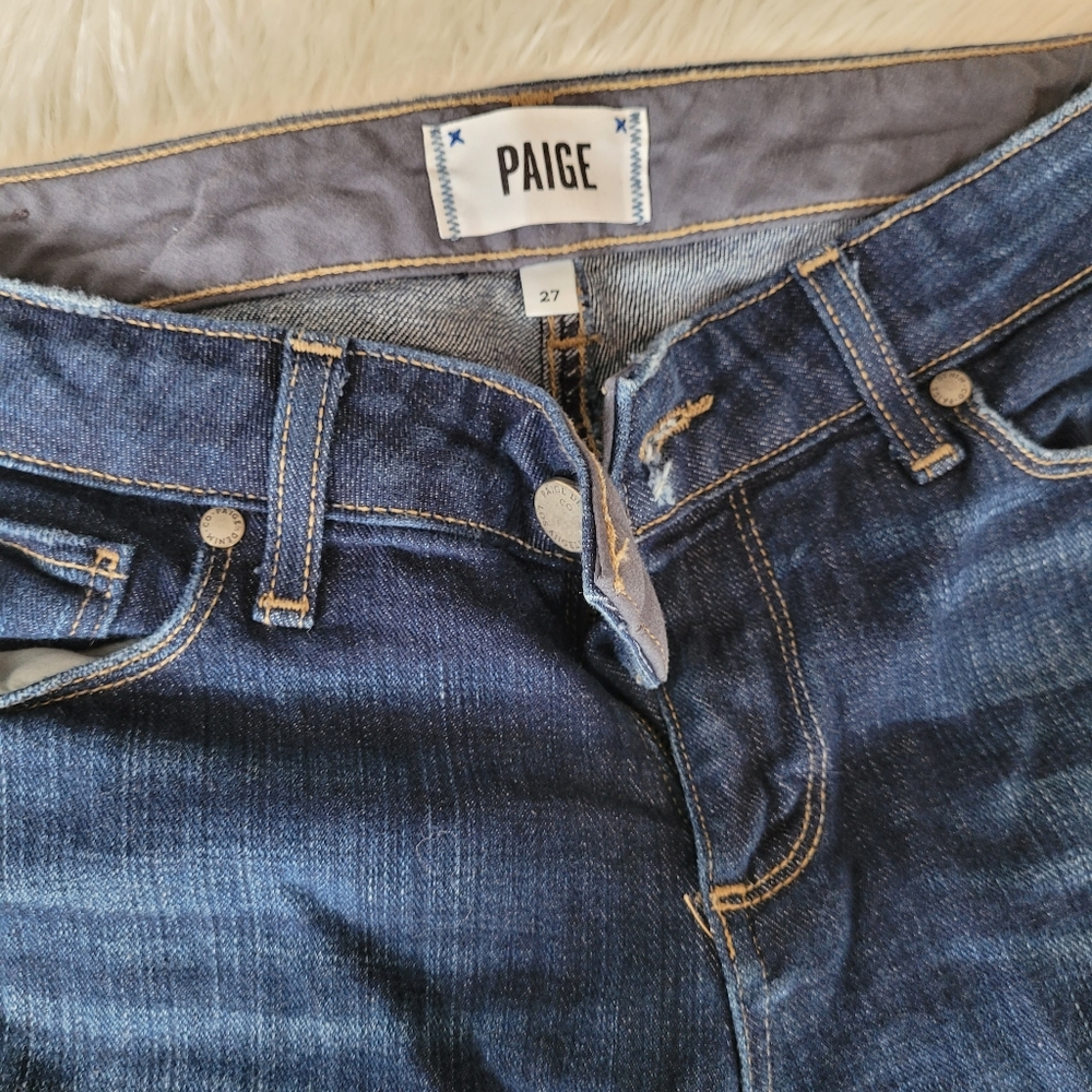 Paige Jimmy Jimmy Skinny Jeans Sz 27